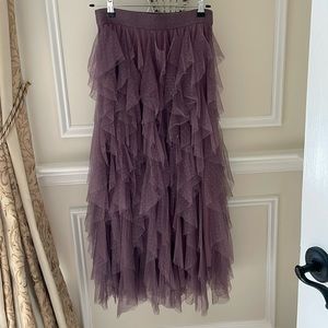 Anthropologie Tulle Skirt 2023